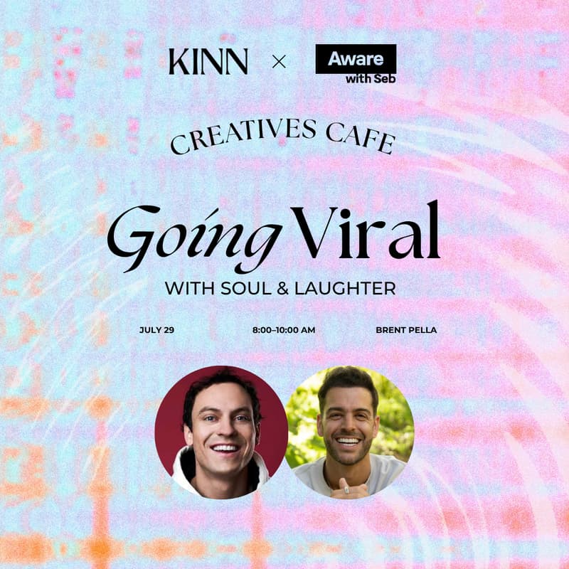 Cover Image for Creatives Cafe: Going Viral with Soul & Laughter (Brent Pella)