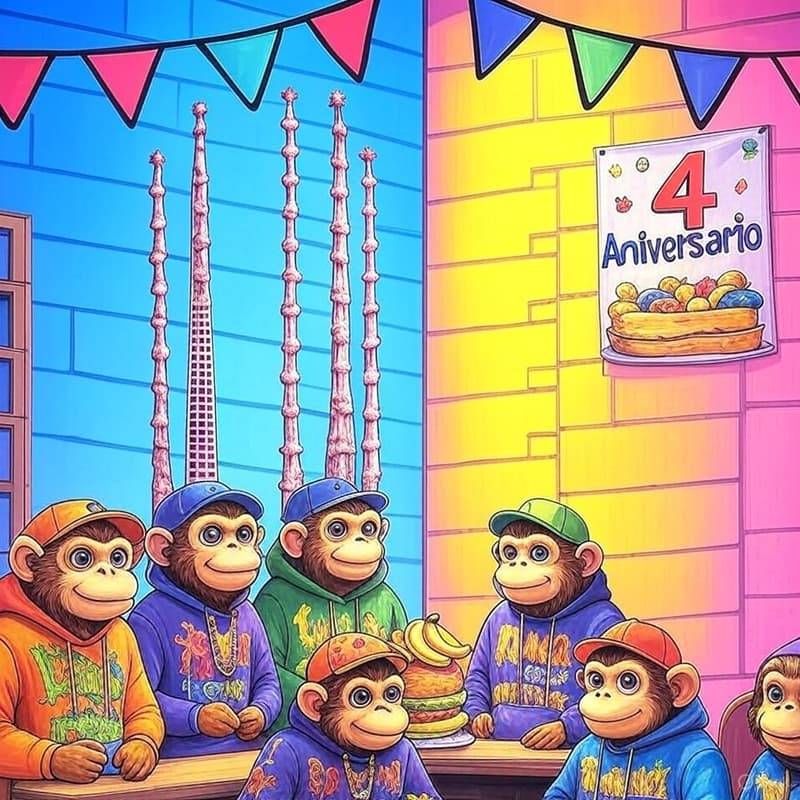 Cover Image for 4º aniversario SMB & MonkeDAO BCN
