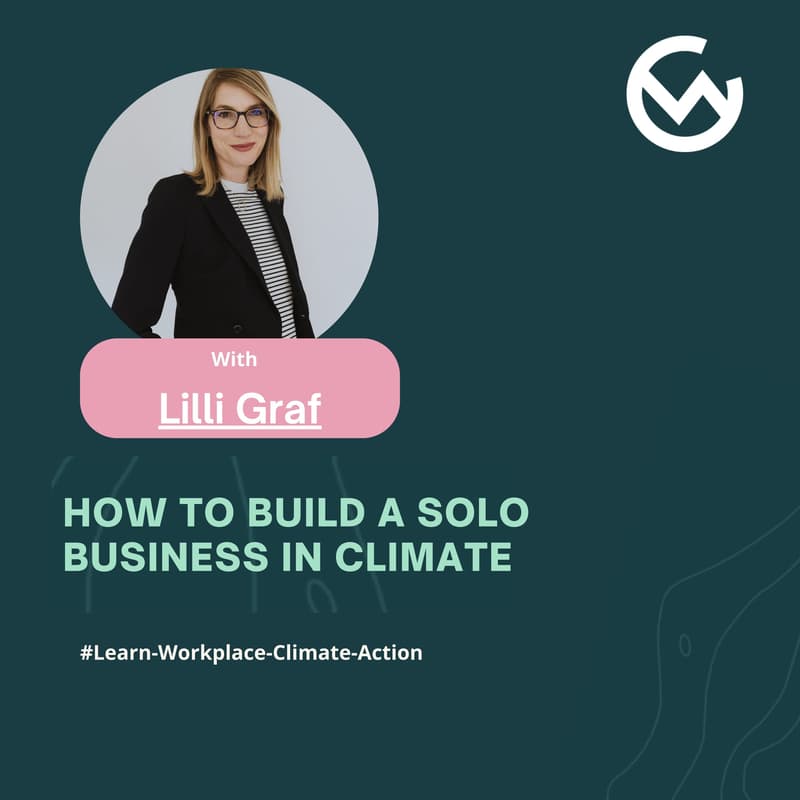 Cover Image for How to Build a Solo Business in Climate