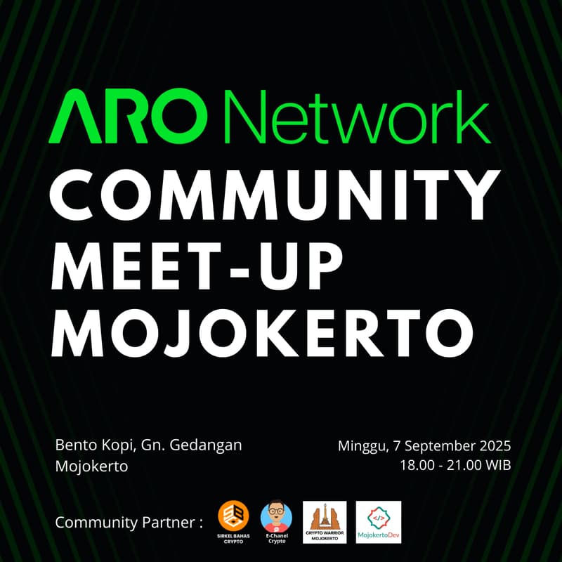 Cover Image for 🚀 ARO Network Mojokerto Meetup: Bangun Edge Cloud Bareng Komunitas