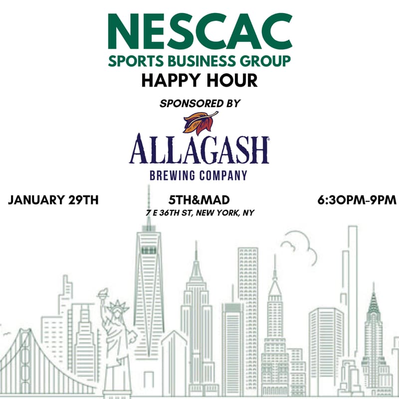 Cover Image for NESCAC SBG Happy Hour sponsored by Allagash White