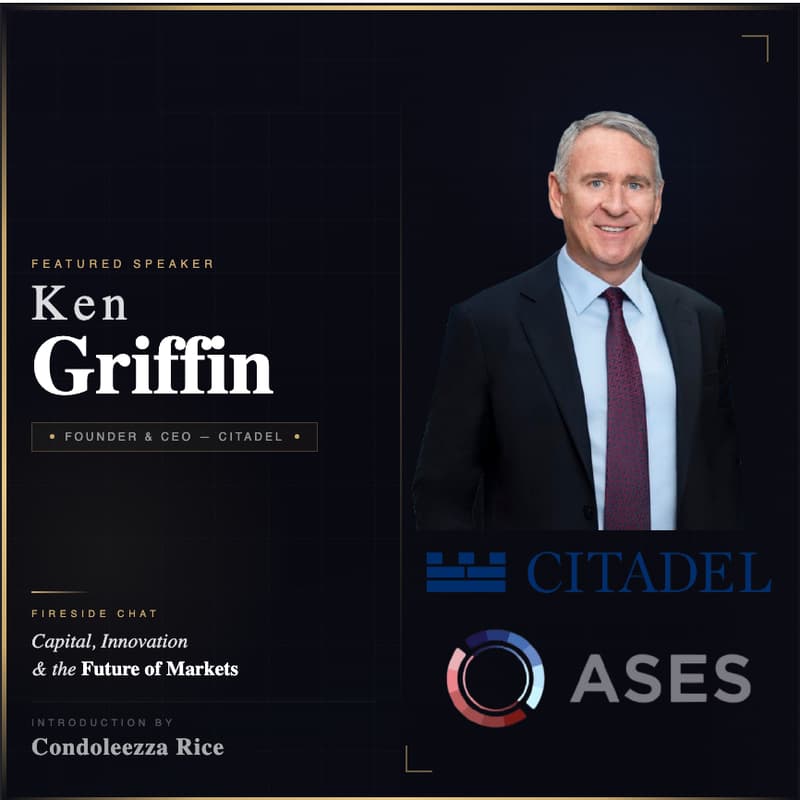 Cover Image for ASES Ken Griffin Fireside Chat