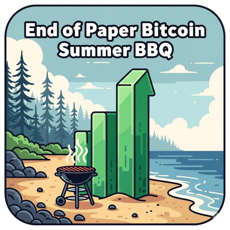Cover Image for End of Paper Bitcoin Summer BBQ