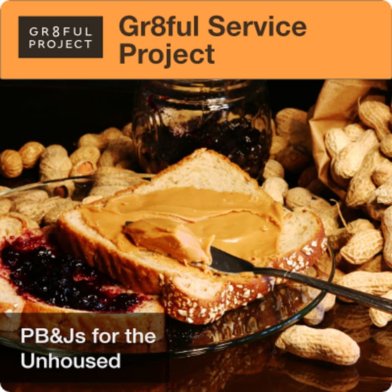 Cover Image for Gr8ful Service Project: Make bag lunches for the unhoused