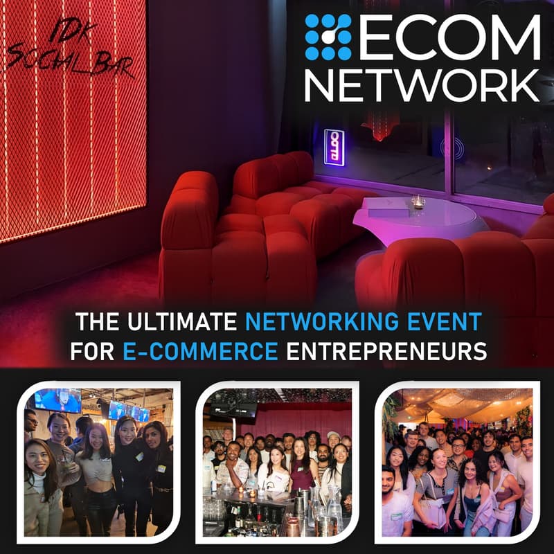 Cover Image for TORONTO’S LARGEST Ecommerce Networking Mixer - Founders Year End Party✨🎉