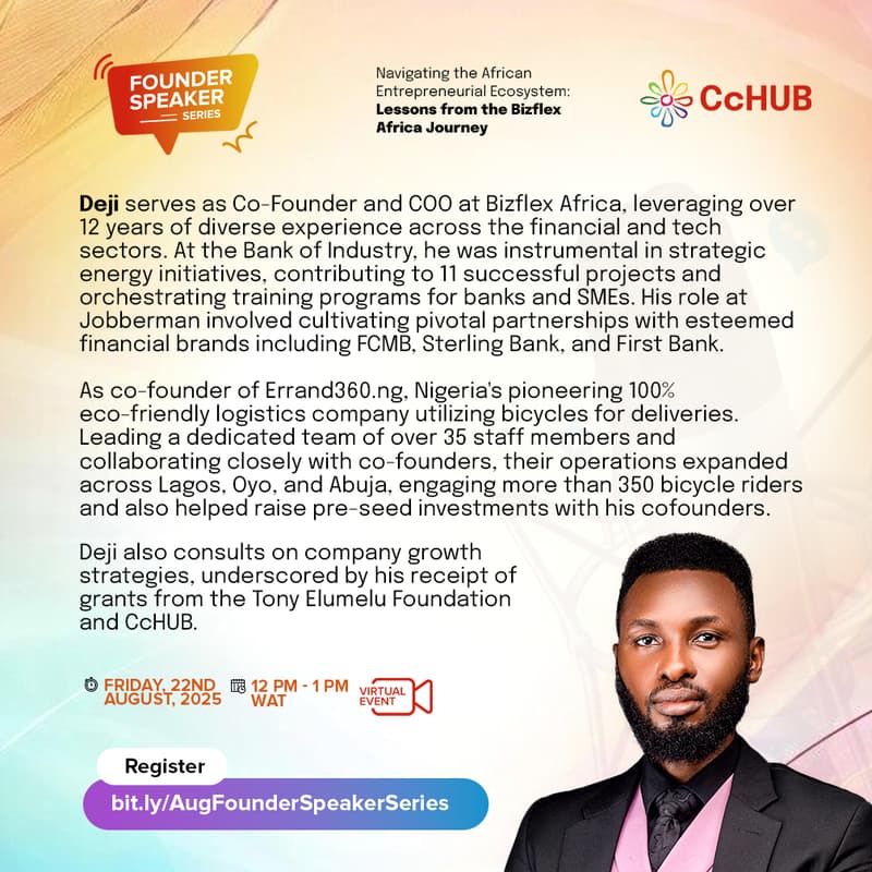 Cover Image for Founder Speaker Series