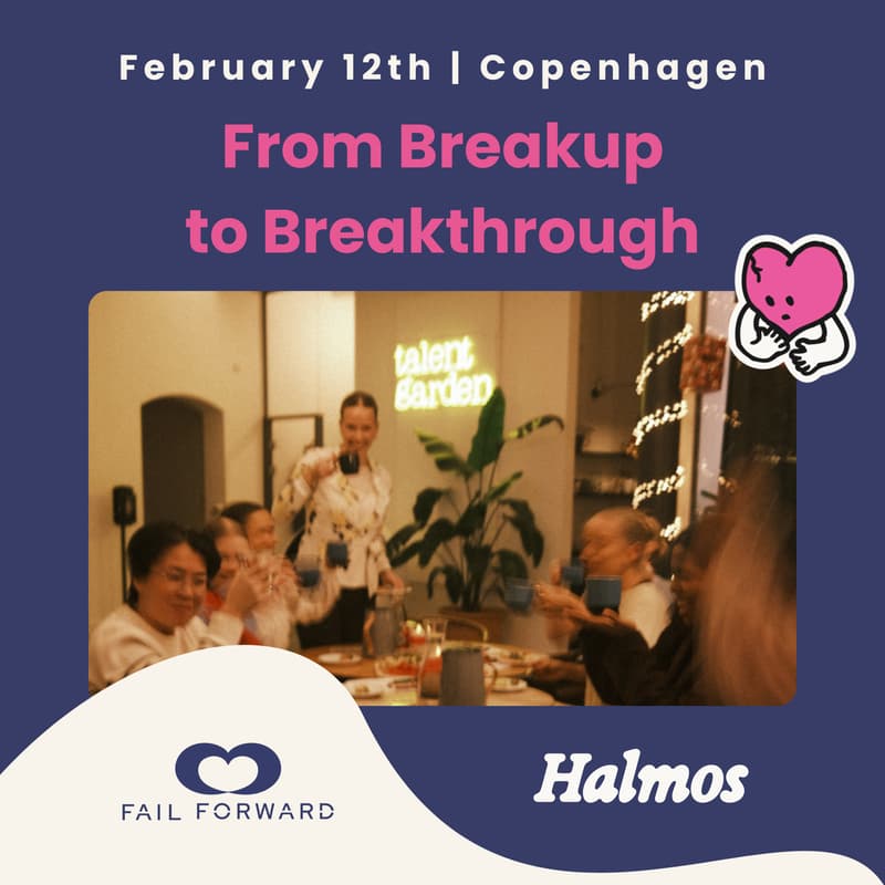 Cover Image for From Breakup to Breakthrough - "Paint & Chat" Valentine's Special Event | FailForward & Halmos
