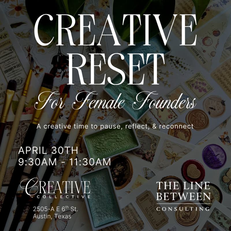 Cover Image for Line The Line Between Studio: A Reset for Women Founders