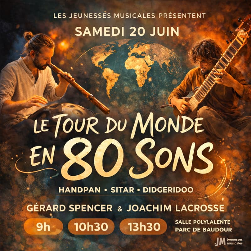 Cover Image for Le Tour du Monde en 80 Sons