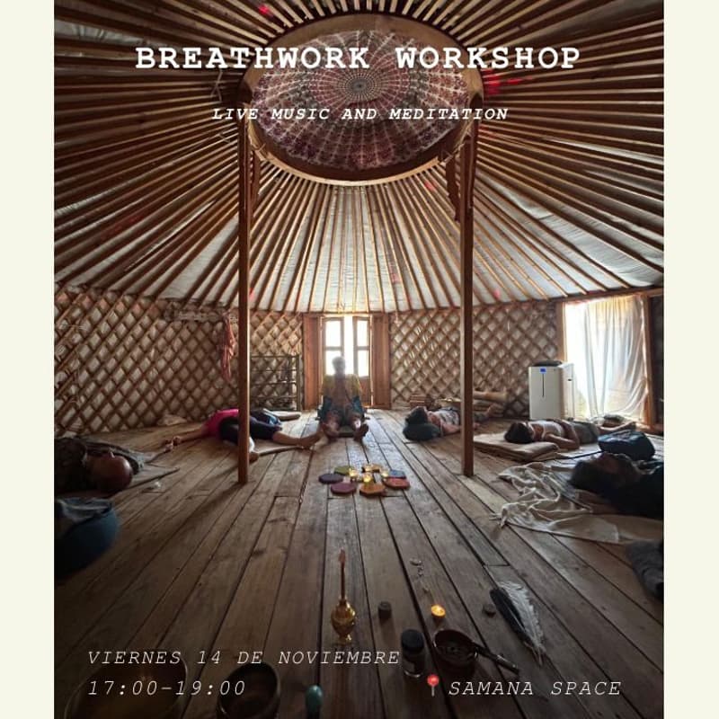 Cover Image for Breathwork · Live Music · Meditation