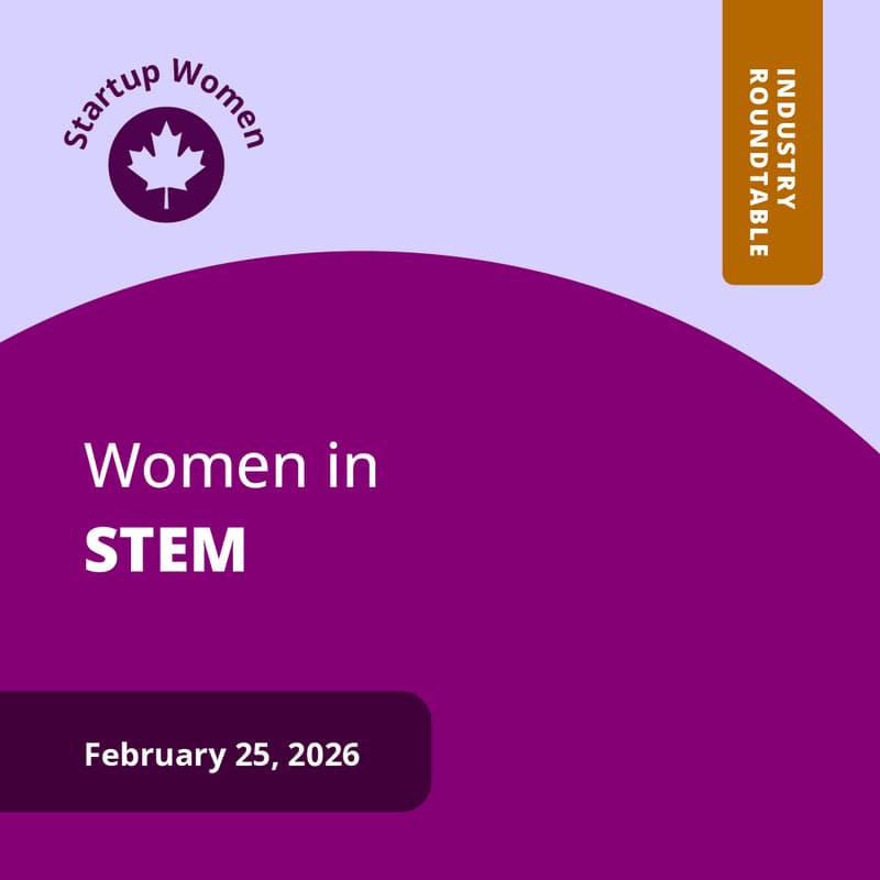 Cover Image for Women in STEM  | Startup Women 2026