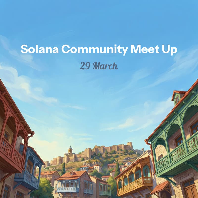 Cover Image for Solana Community Meet Up Georgia