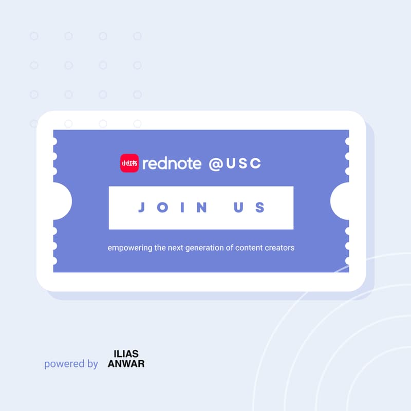 Cover Image for rednote @ USC - creator workshop