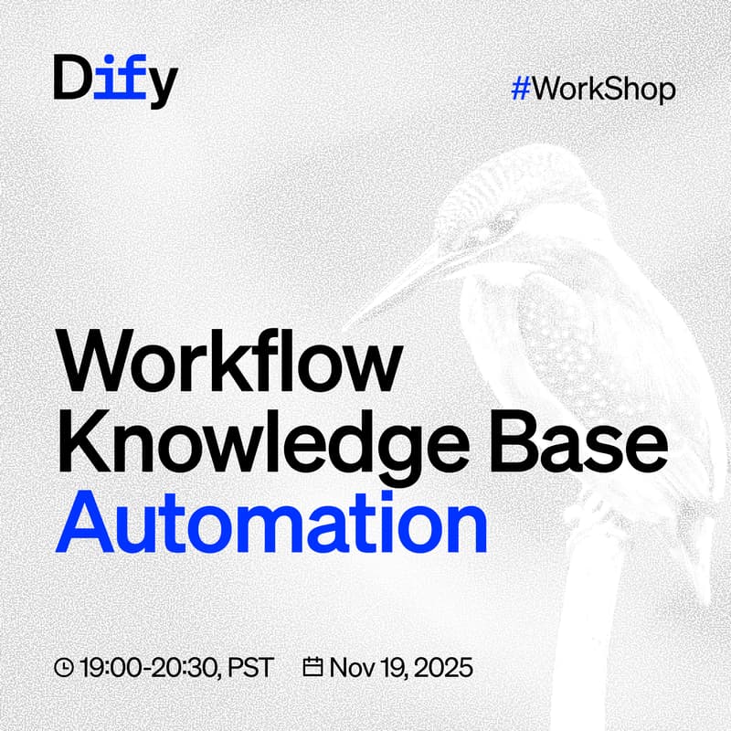 Cover Image for Dify 101: Build Your First AI Workflow