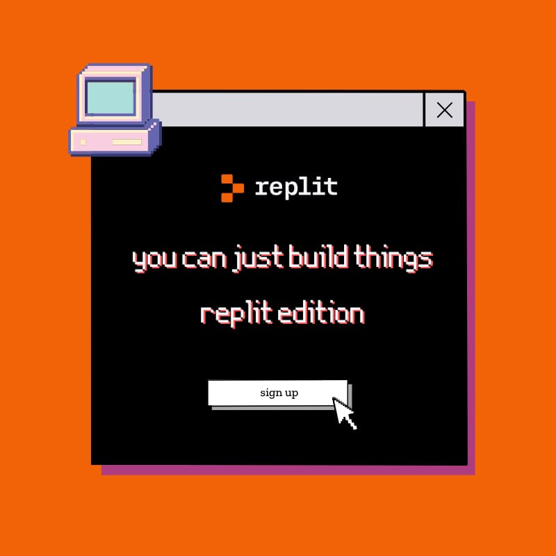 Cover Image for you can just build things: replit edition