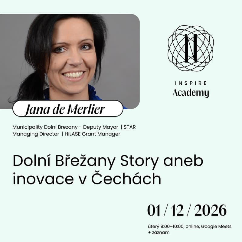 Cover Image for Dolní Břežany Story aneb inovace v Čechách (Jana de Merlier)