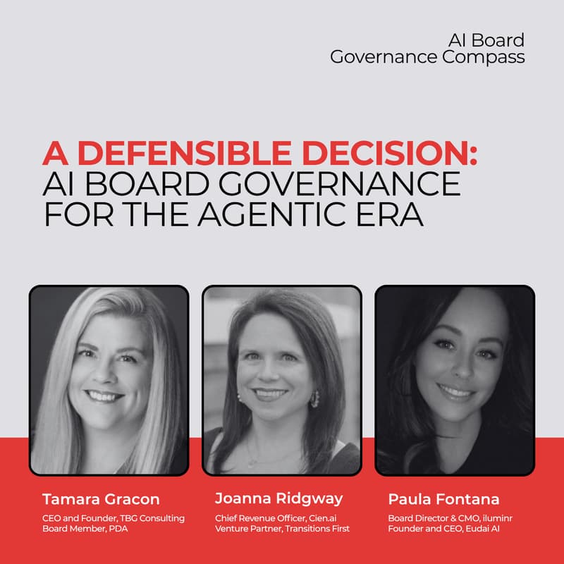 Cover Image for A Defensible Decision: AI Board Governance for the Agentic Era