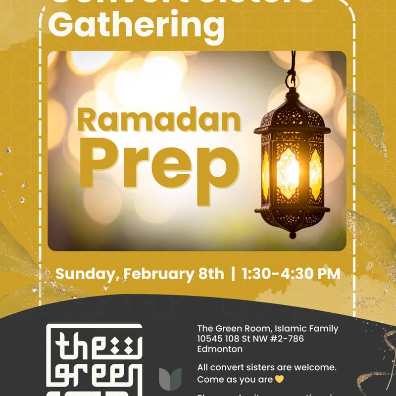 Cover Image for Convert Sisters' Gathering: Ramadan Prep