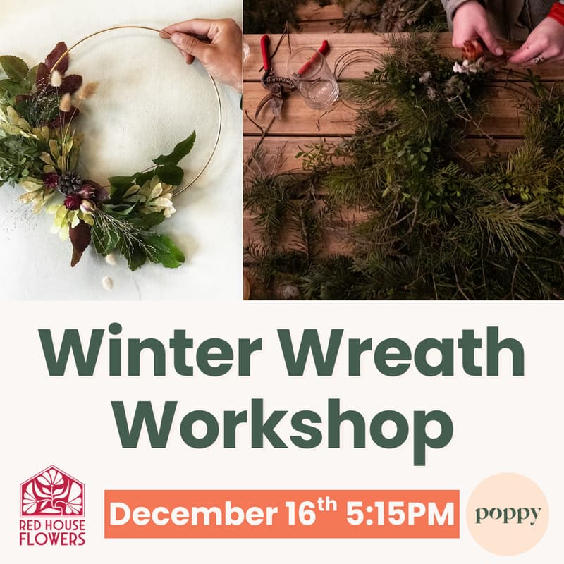 Cover Image for Winter Wreath Workshop