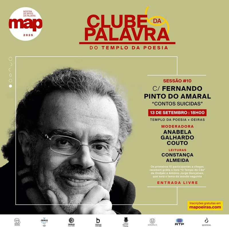 Cover Image for Clube da Palavra com Fernando Pinto do Amaral