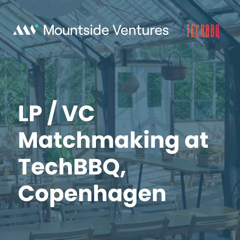Cover Image for LP / VC Matchmaking at TechBBQ, Copenhagen