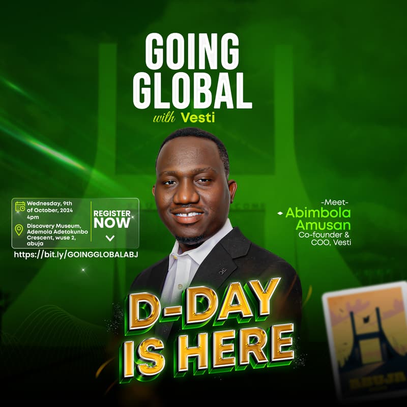 Cover Image for Going Global With Vesti (Abuja)