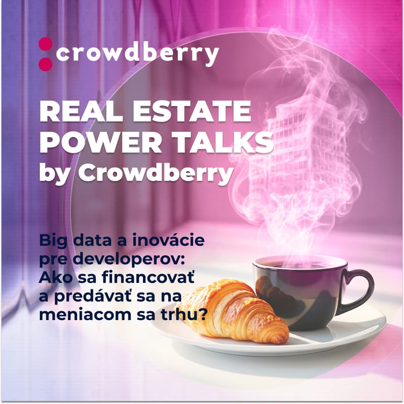 Cover Image for Real estate power talks by Crowdberry: Big data a inovácie pre developerov - ako sa financovať a predávať