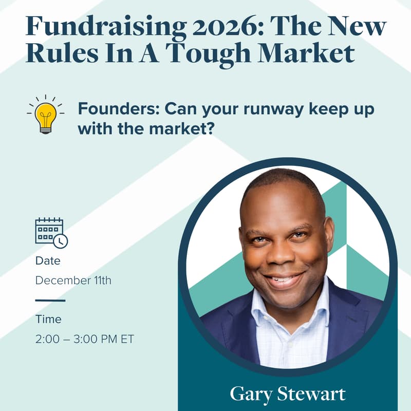 Cover Image for Fundraising 2026: The New Rules In A Tough Market