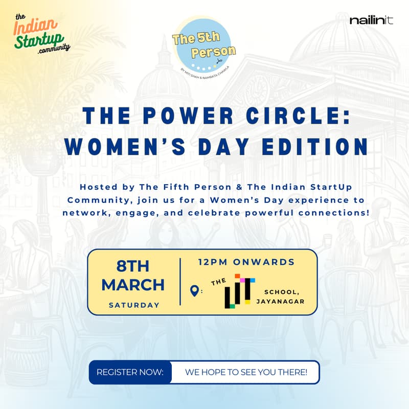 Cover Image for Women's Day Mixer: Network, Meet & Engage💅🏼 (presented by TISC, The 5th Person & NailinIt)