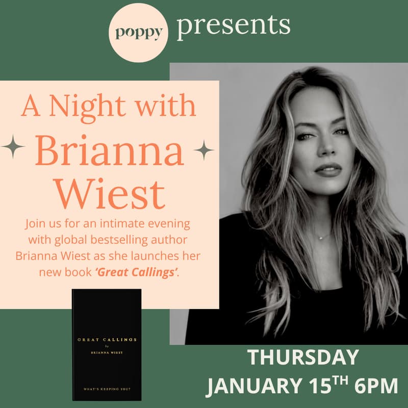 Cover Image for Poppy Presents: A Night with Brianna Wiest