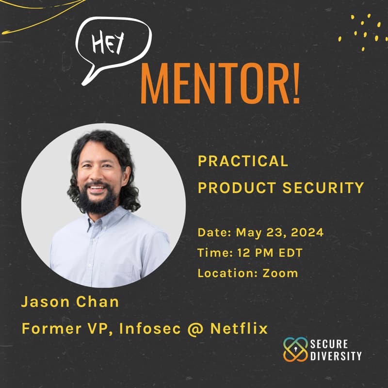 Cover Image for Hey Mentor with Jason Chan