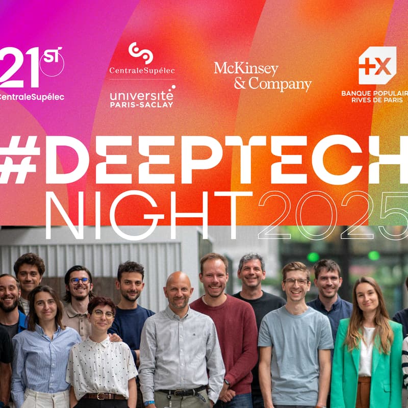 Cover Image for DeepTech Night 2025, by CentraleSupélec