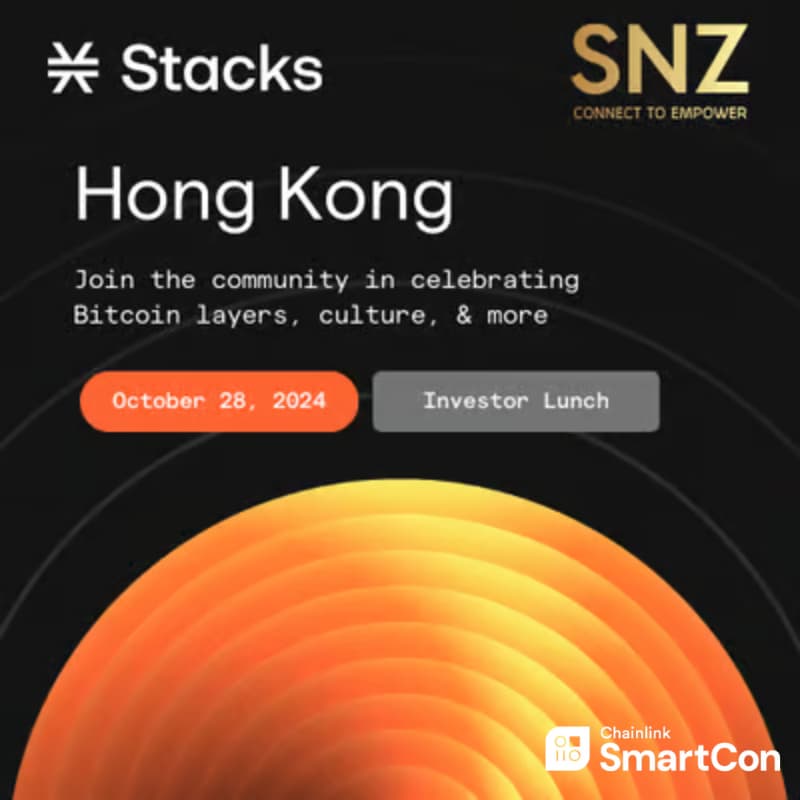 Cover Image for Building on Bitcoin Investor Lunch | Hong Kong