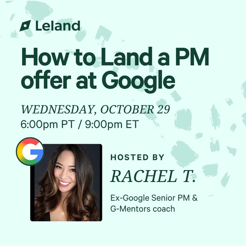 Cover Image for How to Land a PM offer at Google