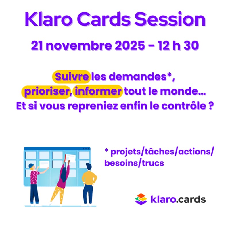 Cover Image for Klaro Cards Session #06 - Novembre 2025