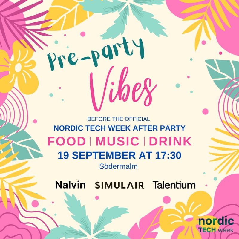 Cover Image for Pre-Party Vibes with Nalvin, Simulair & Talentium