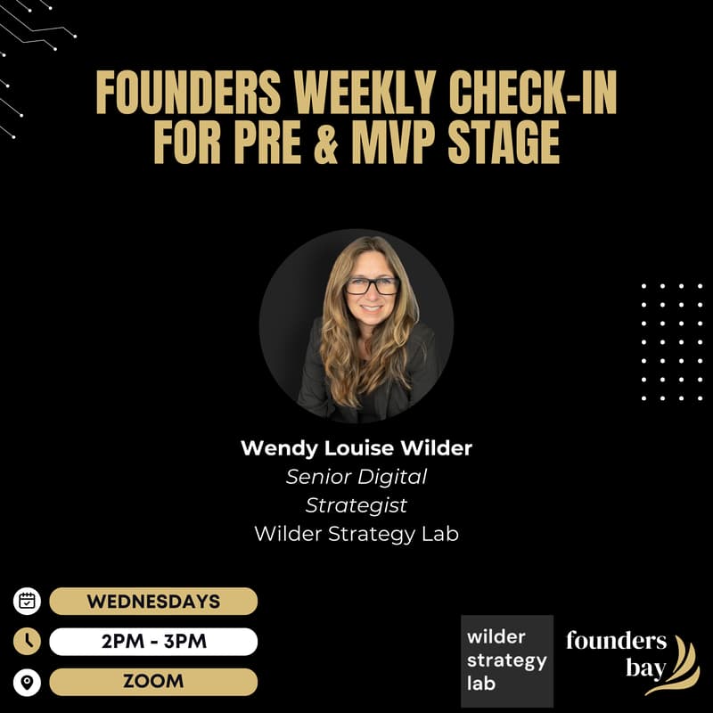 Cover Image for Founders Weekly Check-In For Pre & MVP Stage