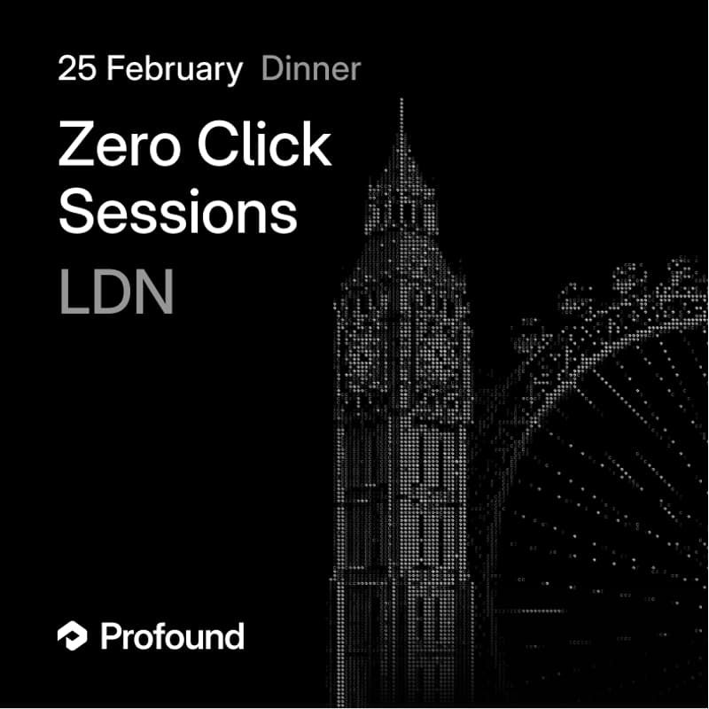 Cover Image for Zero Click Dinner LDN: February