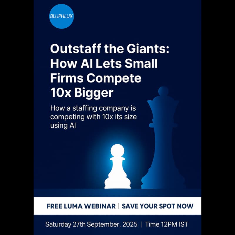 Cover Image for Outstaff the Giants: How AI Lets Small HR Firms Compete 10x Bigger