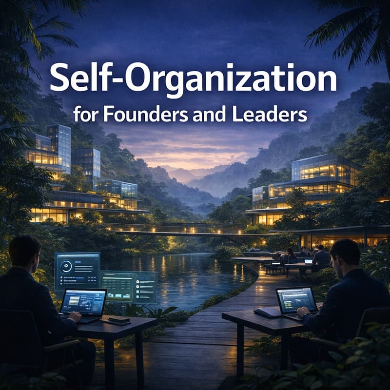 Cover Image for Self-Organization for Founders and Leaders