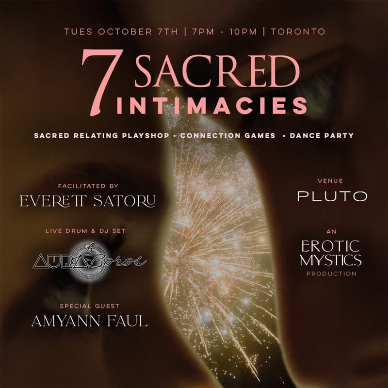 Cover Image for The 7 Intimacies | Sacred Relating Playshop x Dance Party