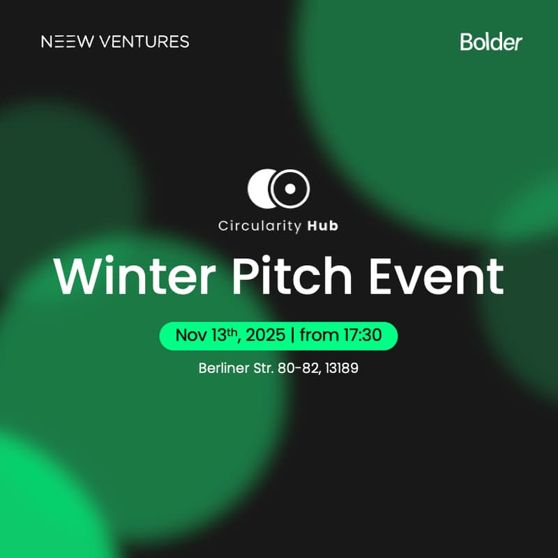 Cover Image for The Circularity Hub's Winter Pitch Event