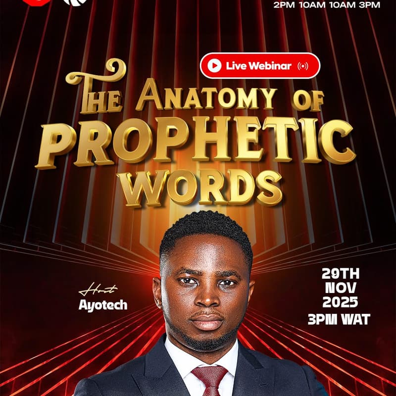 Cover Image for THE ANATOMY OF PROPHETIC WORDS