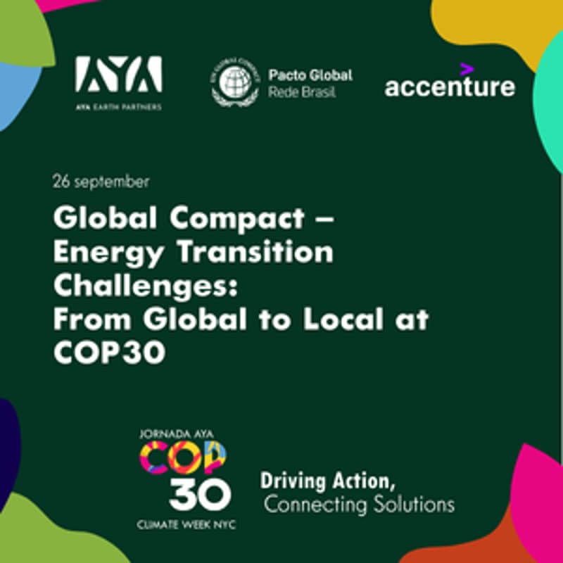 Cover Image for Global Compact – Energy Transition Challenges: From Global to Local at COP30