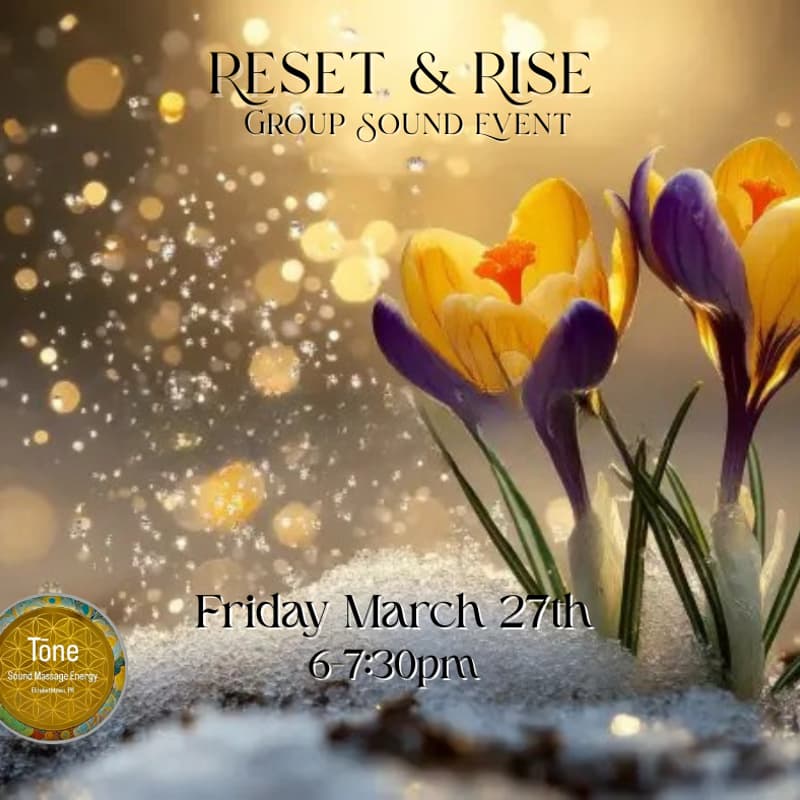 Cover Image for Reset & Rise: Group Sound Event