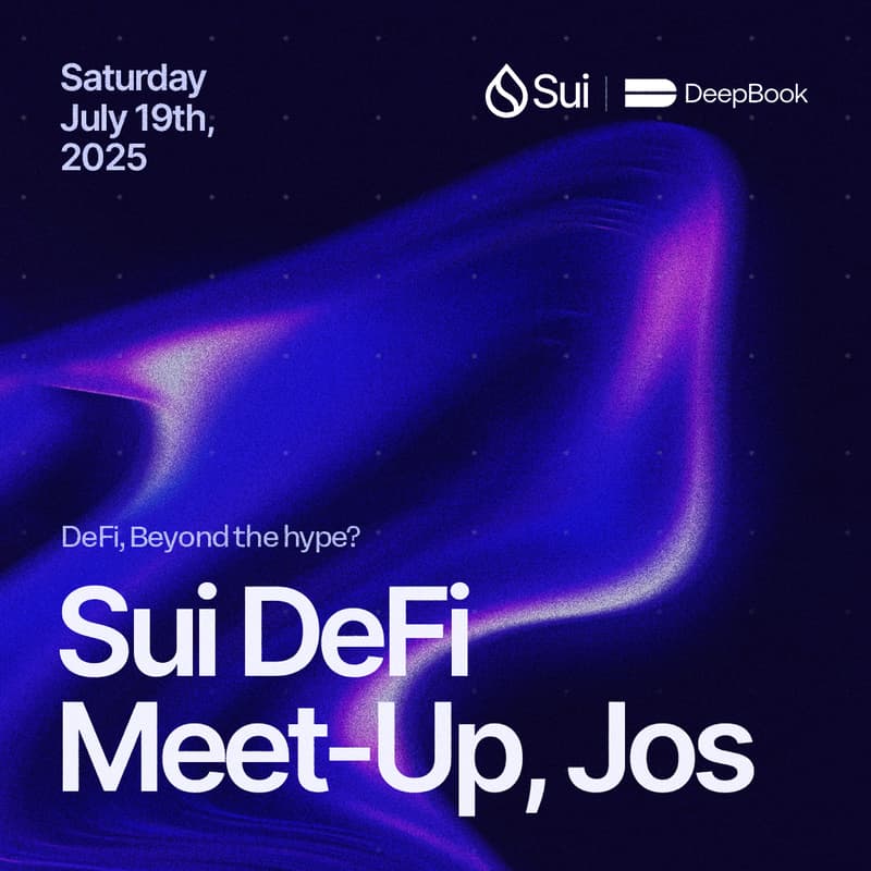 Cover Image for Sui DeFi Meet-Up, Jos.