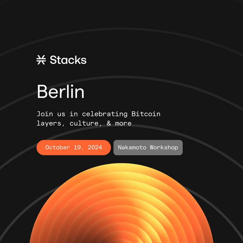 Cover Image for Building on Bitcoin: Nakamoto Workshop