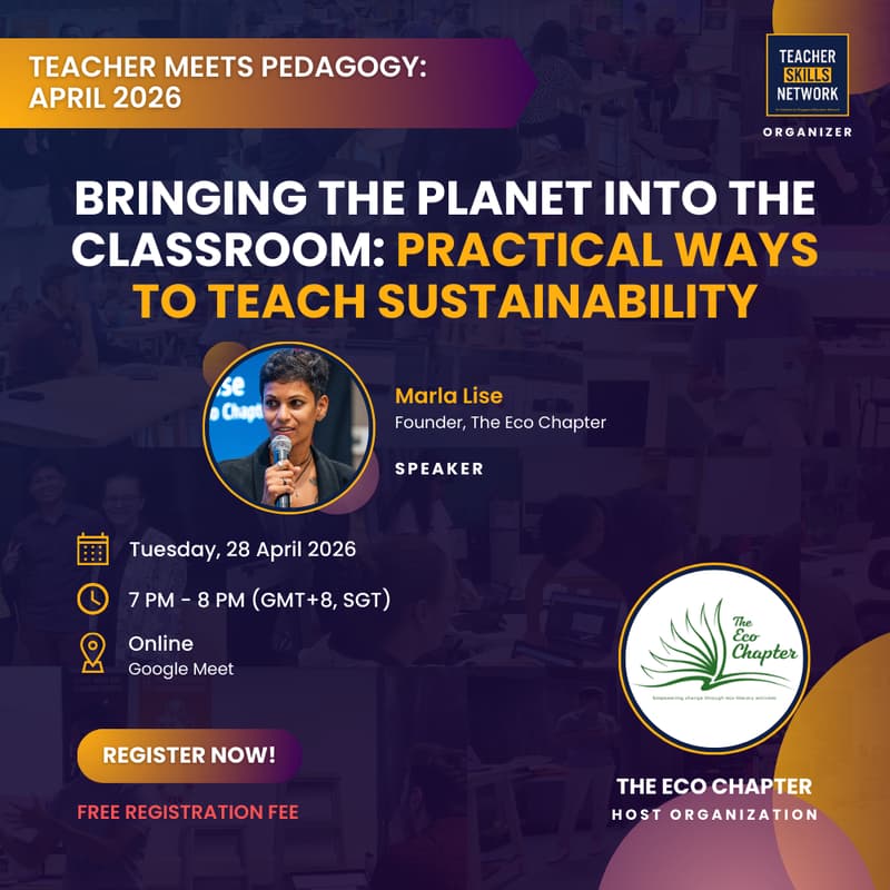 Cover Image for [Teacher meets Pedagogy] Bringing the Planet into the Classroom: Practical Ways to Teach Sustainability