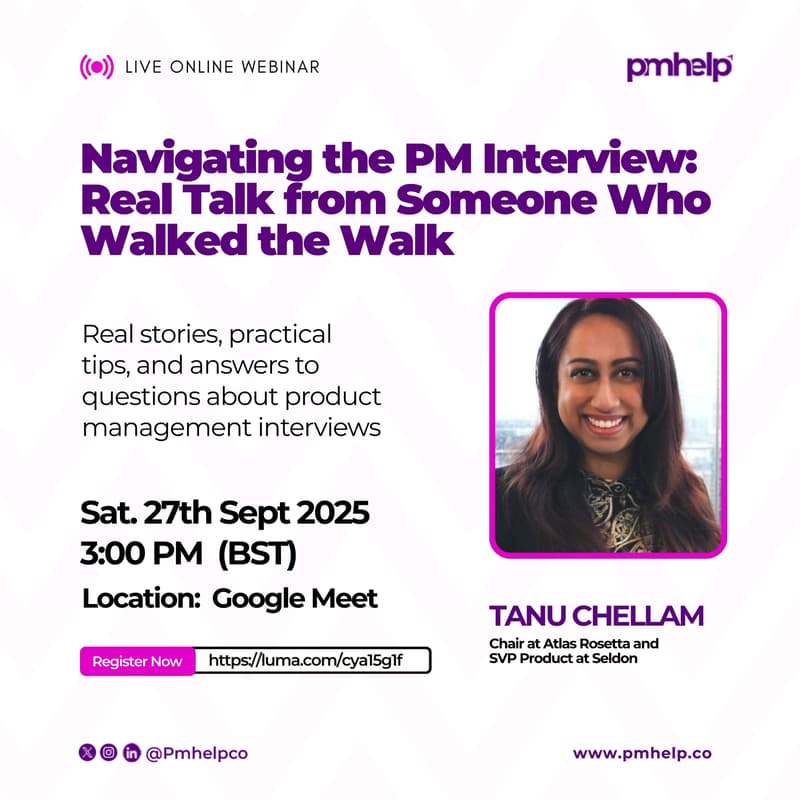 Cover Image for Navigating the PM Interview: Real Talk from Someone Who Walked the Walk.