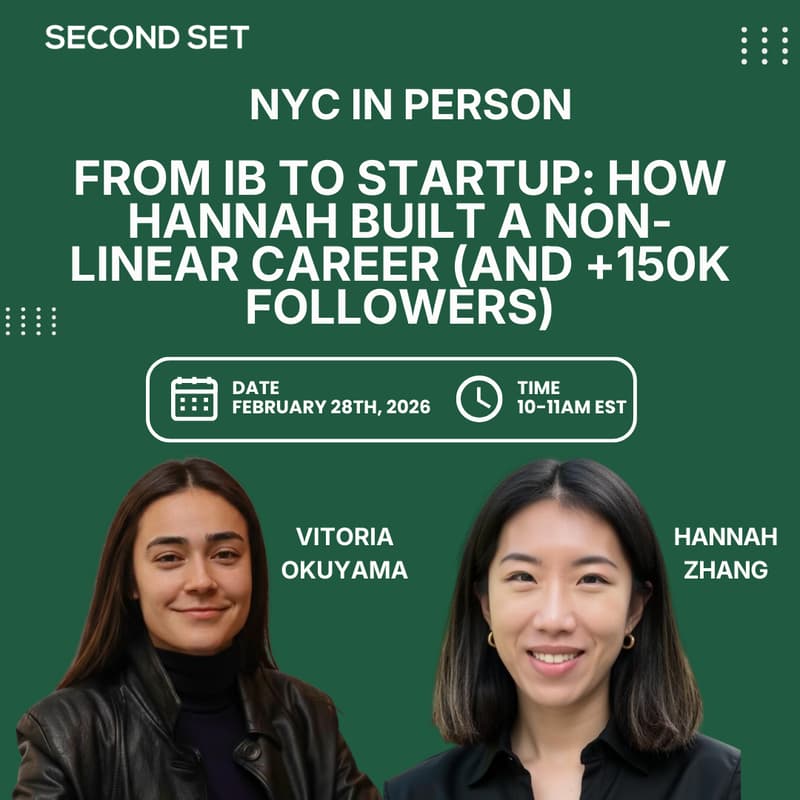 Cover Image for NYC IN PERSON: Fireside Chat with Hannah Zhang